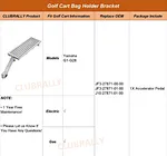 accelerator pedal​ for Yamaha G1-28
